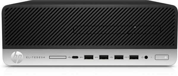 HP EliteDesk 705 G4 AMD Ryzen™ 7 PRO 2700 8 GB DDR4-SDRAM 256 GB SSD AMD Radeon R7 430 Windows 10 Pro SFF PC Black, Silver