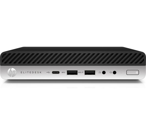 HP EliteDesk 800 G4 Intel® Core™ i5 i5-8500T 16 GB DDR4-SDRAM 256 GB SSD Windows 10 Pro Mini PC Black, Silver