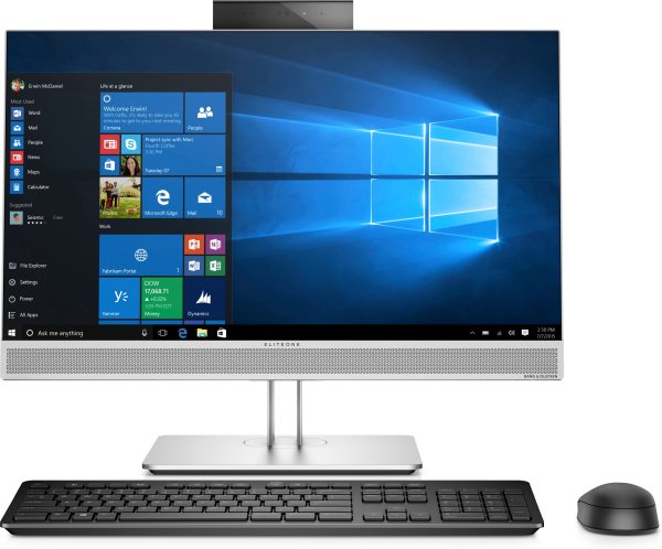 Intel Core i5-8500 (9MB Cache, 3GHz), 8GB DDR4-SDRAM, 256GB SSD, 60.5 cm (23.8") Full HD 1920 x 1080, DVD±RW, Intel UHD Graphics 630, LAN, WLAN, Bluetooth, Webcam, Windows 10 Pro 64-bit