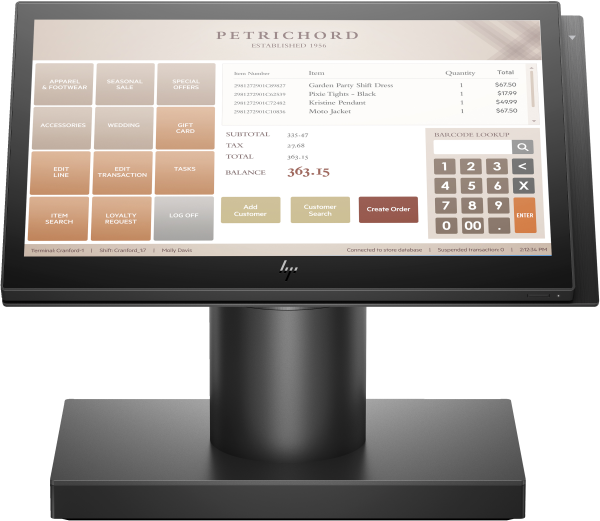 HP ElitePOS G1 Retail System Model 141