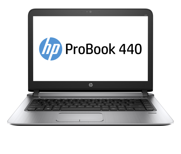 HP ProBook 440 G3 Intel® Core™ i7 i7-6500U Laptop 35.6 cm (14") Full HD 8 GB DDR4-SDRAM 256 GB SSD Wi-Fi 5 (802.11ac) Windows 7 Professional Black, Silver
