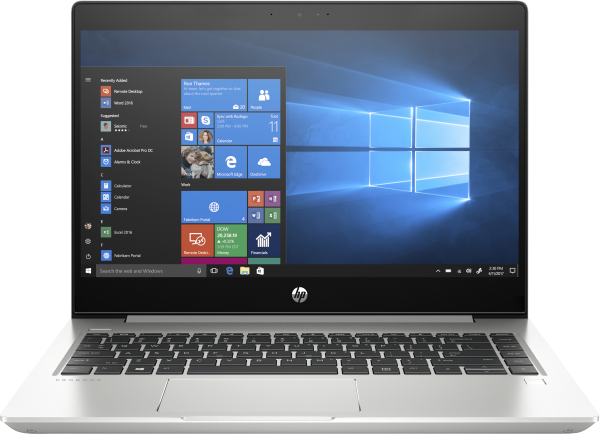 HP ProBook 445R G6 AMD Ryzen™ 3 3200U Laptop 35.6 cm (14") Full HD 4 GB DDR4-SDRAM 128 GB SSD Wi-Fi 5 (802.11ac) Windows 10 Pro Silver