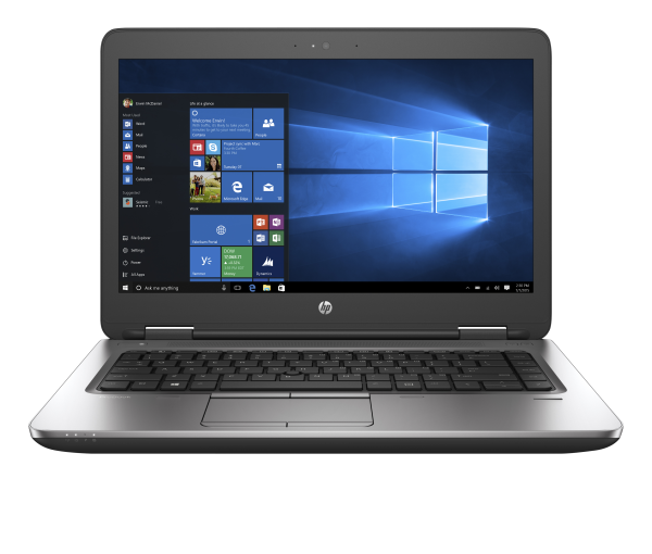 HP ProBook 645 G3 AMD PRO A8 PRO A8-8600B Laptop 35.6 cm (14") Full HD 8 GB DDR4-SDRAM 256 GB SSD Wi-Fi 5 (802.11ac) Windows 10 Pro Silver