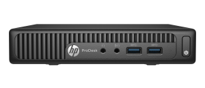 HP ProDesk 400 G2 Desktop-Mini-PC (ENERGY STAR) Intel® Core™ i3 i3-6100T 4 GB DDR4-SDRAM 500 GB HDD Windows 7 Professional Mini PC Black