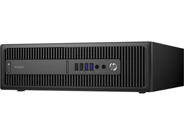 HP ProDesk 400 G3 Intel® Core™ i5 i5-6500 8 GB DDR4-SDRAM 1 TB HDD Windows 7 Professional SFF PC Black