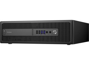 HP ProDesk 400 G3 Intel® Core™ i5 i5-6500 8 GB DDR4-SDRAM 1 TB HDD Windows 7 Professional SFF PC Black