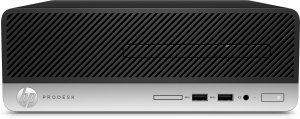 HP ProDesk 400 G5 Intel® Core™ i7 i7-8700 8 GB DDR4-SDRAM 256 GB SSD Windows 10 Pro SFF PC Black, Silver