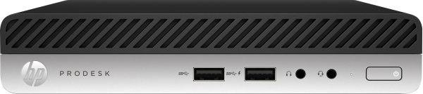 HP ProDesk 405 G4 AMD Ryzen™ 3 PRO 2200GE 8 GB DDR4-SDRAM 256 GB SSD Windows 10 Pro Mini PC Black, Silver