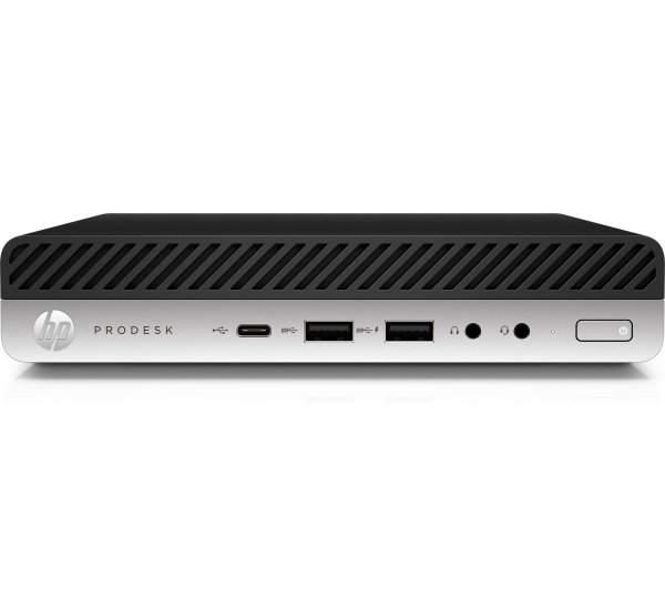 HP ProDesk 600 G4 Intel® Core™ i5 i5-8500T 8 GB DDR4-SDRAM 256 GB SSD Windows 10 Pro Mini PC Black