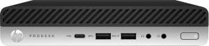 Intel Core i3-9100T (6MB Cache, 3.1GHz), 4GB DDR4-SDRAM, 1000GB HDD, Intel UHD Graphics 630, LAN, Windows 10 Pro 64-bit