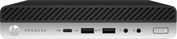 HP ProDesk 600 G5 Intel® Core™ i5 i5-9500T 8 GB DDR4-SDRAM 500 GB HDD Windows 10 Pro Mini PC Black