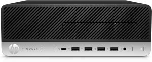 HP ProDesk 600 G5 Intel® Core™ i7 i7-8700 8 GB DDR4-SDRAM 256 GB SSD Windows 10 Pro SFF PC Black