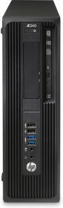 HP Z240 SFF Intel® Xeon® E3 v6 E3-1245V6 16 GB DDR4-SDRAM 256 GB SSD Windows 10 Pro Workstation Black