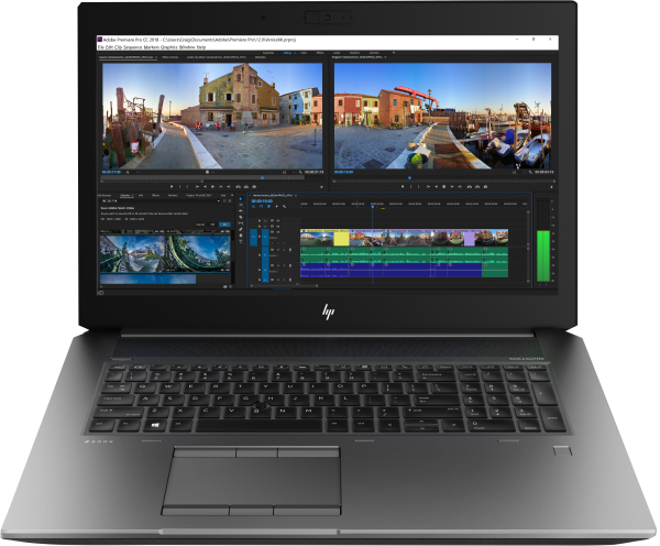 HP ZBook 17 G5 Intel® Xeon® E-2176M Mobile workstation 43.9 cm (17.3") Full HD 32 GB DDR4-SDRAM 512 GB SSD NVIDIA® Quadro® P3200 Wi-Fi 5 (802.11ac) Windows 10 Pro for Workstations Black, Silver