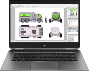 HP ZBook Studio x360 G5 Intel® Core™ i7 i7-8850H Mobile workstation 39.6 cm (15.6″) Touchscreen Full HD 16 GB DDR4-SDRAM 512 GB SSD NVIDIA® Quadro® P1000 Wi-Fi 5 (802.11ac) Windows 10 Pro Silver