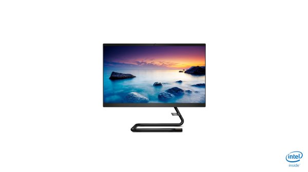 Lenovo IdeaCentre A340 Intel® Pentium® Silver J5005 54.6 cm (21.5") 1920 x 1080 pixels All-in-One PC 4 GB DDR4-SDRAM 1 TB HDD Windows 10 Home Wi-Fi 5 (802.11ac) Black