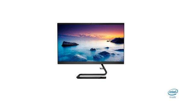 Lenovo IdeaCentre A340 Intel® Pentium® Silver J5040 60.5 cm (23.8") 1920 x 1080 pixels All-in-One PC 8 GB DDR4-SDRAM 1 TB HDD Windows 10 Home Wi-Fi 5 (802.11ac) Black