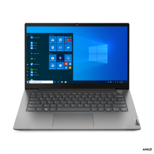 Lenovo ThinkBook 14 AMD Ryzen™ 3 4300U Laptop 35.6 cm (14″) Full HD 8 GB DDR4-SDRAM 256 GB SSD Wi-Fi 6 (802.11ax) Windows 10 Pro Grey