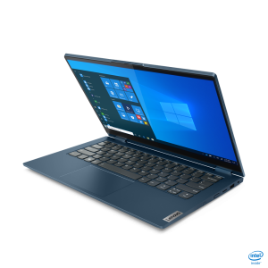 Lenovo ThinkBook 14s Yoga ITL Intel® Core™ i7 i7-1165G7 Hybrid (2-in-1) 35.6 cm (14″) Touchscreen Full HD 16 GB DDR4-SDRAM 512 GB SSD Wi-Fi 6 (802.11ax) Windows 11 Pro Blue