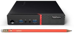 Lenovo ThinkCentre M700 Intel® Pentium® G4400T 4 GB DDR4-SDRAM 500 GB HDD Windows 7 Professional Mini PC Black