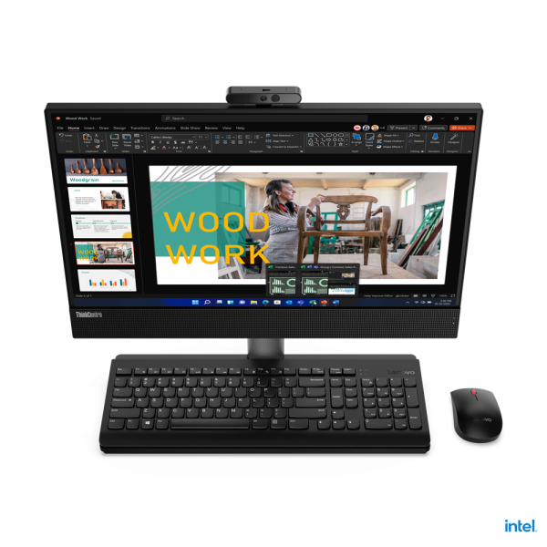 Lenovo ThinkCentre M70a Gen 3 Intel® Core™ i5 i5-12500 54.6 cm (21.5") 1920 x 1080 pixels All-in-One PC 16 GB DDR4-SDRAM 512 GB SSD Windows 11 Pro Wi-Fi 6 (802.11ax) Black