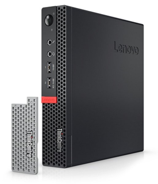 Lenovo ThinkCentre M710 Intel® Core™ i5 i5-7400T 4 GB DDR4-SDRAM 128 GB SSD Windows 10 Home Mini PC Black