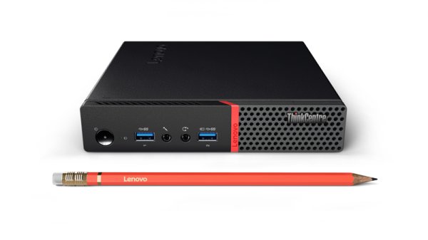 Lenovo ThinkCentre M715 AMD A10 A10-9700E 8 GB DDR4-SDRAM 256 GB SSD Windows 10 Pro Mini PC Black
