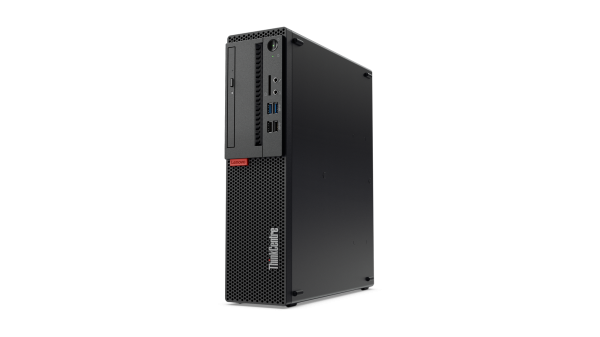 Lenovo ThinkCentre M725s AMD Ryzen™ 5 2400G 8 GB DDR4-SDRAM 256 GB SSD Windows 10 Pro SFF PC Black