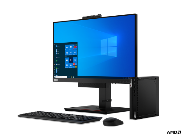 Lenovo ThinkCentre M75q Gen 2 AMD Ryzen™ 5 5600GE 8 GB DDR4-SDRAM 256 GB SSD Windows 11 Pro Mini PC Black