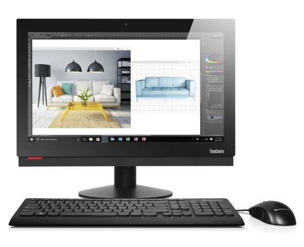Lenovo ThinkCentre M810z Intel® Core™ i5 i5-7400 54.6 cm (21.5") 1920 x 1080 pixels All-in-One PC 4 GB DDR4-SDRAM 256 GB SSD Windows 10 Pro Wi-Fi 5 (802.11ac) Black