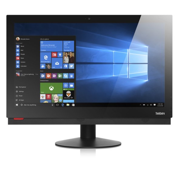 Lenovo ThinkCentre M910z Intel® Core™ i5 i5-7400 60.5 cm (23.8") 1920 x 1080 pixels All-in-One PC 4 GB DDR4-SDRAM 500 GB HDD Windows 10 Pro Wi-Fi 5 (802.11ac) Black