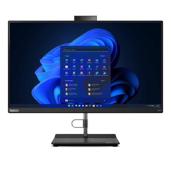 Lenovo neo 30a 24 Intel® Core™ i5 i5-1240P 60.5 cm (23.8") 1920 x 1080 pixels All-in-One PC 8 GB DDR4-SDRAM 256 GB SSD Windows 11 Pro Wi-Fi 6 (802.11ax) Black