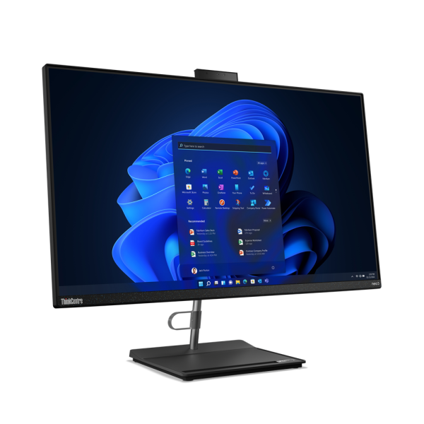 Lenovo ThinkCentre neo 30a 27 Intel® Core™ i5 i5-12450H 68.6 cm (27") 1920 x 1080 pixels All-in-One PC 8 GB DDR4-SDRAM 256 GB SSD Windows 11 Pro Wi-Fi 6 (802.11ax) Black
