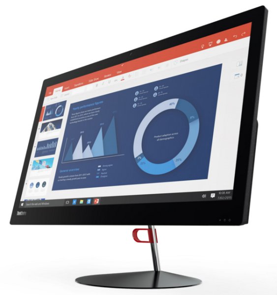 Lenovo ThinkCentre X1 Intel® Core™ i5 i5-6200U 60.5 cm (23.8") 1920 x 1080 pixels All-in-One PC 8 GB DDR4-SDRAM 500 GB Hybrid-HDD Windows 7 Professional Wi-Fi 5 (802.11ac) Black
