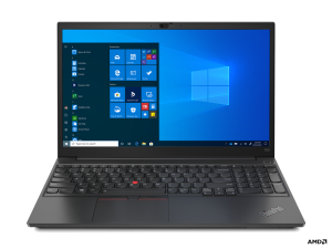 Lenovo ThinkPad E15 AMD Ryzen™ 5 5500U Laptop 39.6 cm (15.6″) Full HD 8 GB DDR4-SDRAM 256 GB SSD Wi-Fi 6 (802.11ax) Windows 11 Pro Black