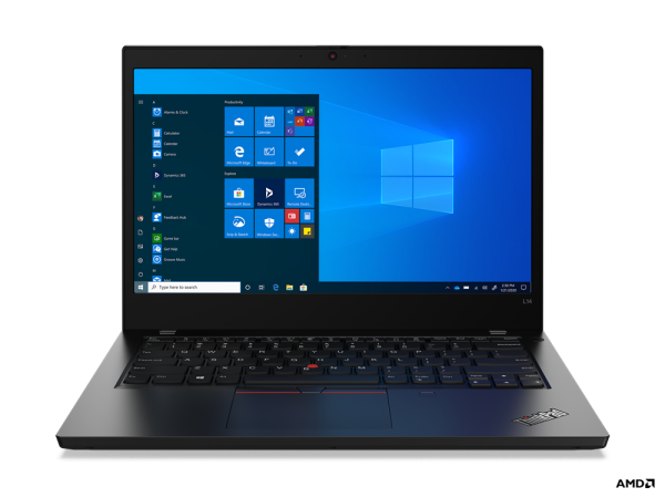 Lenovo ThinkPad L14 Gen 1 (AMD) AMD Ryzen™ 5 4500U Laptop 35.6 cm (14") Full HD 8 GB DDR4-SDRAM 256 GB SSD Wi-Fi 6 (802.11ax) Windows 10 Pro Black