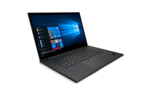 Lenovo ThinkPad P1 Intel® Xeon® W-10855M Mobile workstation 39.6 cm (15.6″) Touchscreen 4K Ultra HD 16 GB DDR4-SDRAM 512 GB SSD NVIDIA Quadro T2000 Max-Q Wi-Fi 6 (802.11ax) Windows 10 Pro for Workstations Black