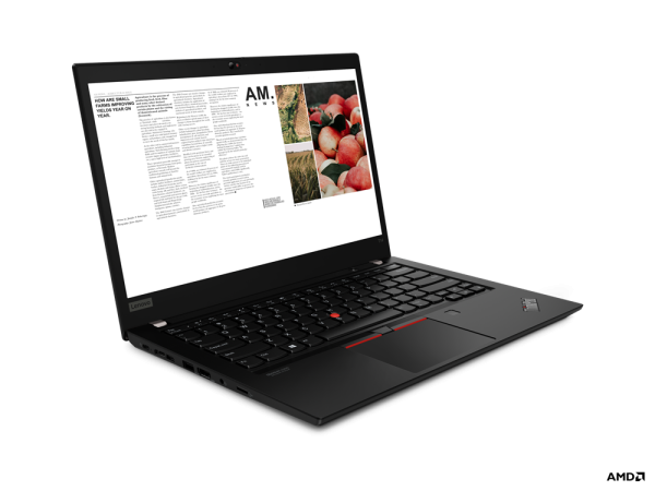 Lenovo ThinkPad T14 Gen 1 (AMD) AMD Ryzen™ 7 PRO 4750U Laptop 35.6 cm (14") Full HD 16 GB DDR4-SDRAM 512 GB SSD Wi-Fi 6 (802.11ax) Windows 10 Pro English Black