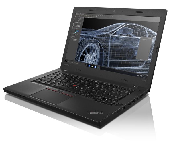Lenovo ThinkPad T460p Laptop 35.6 cm (14") 4 GB DDR4-SDRAM 500 GB HDD Windows 10 Pro Black