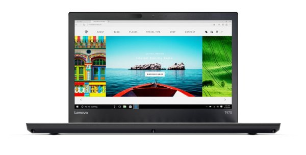 Lenovo ThinkPad T470 Intel® Core™ i3 i3-7100U Laptop 35.6 cm (14") 8 GB DDR4-SDRAM 256 GB SSD Wi-Fi 5 (802.11ac) Windows 10 Pro Black