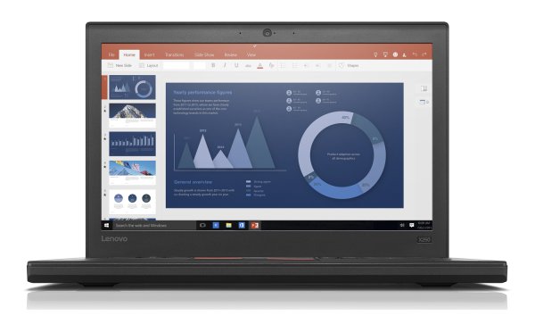 Lenovo ThinkPad X260 Laptop 31.8 cm (12.5") 8 GB DDR4-SDRAM 128 GB SSD Wi-Fi 5 (802.11ac) Windows 10 Pro Black