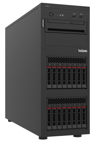 Lenovo ThinkSystem ST250 V2 server 0 GB Tower Intel Xeon E E-2356G 3.2 GHz 32 GB DDR4-SDRAM 750 W