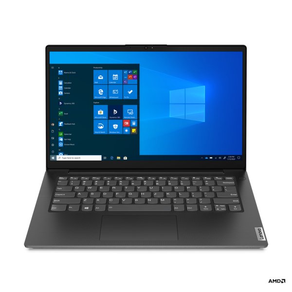 Lenovo V14 AMD Ryzen™ 5 5500U Laptop 35.6 cm (14") Full HD 8 GB DDR4-SDRAM 256 GB SSD Wi-Fi 5 (802.11ac) Windows 11 Pro Black