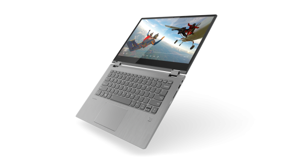 Lenovo Yoga 530-14IKB Intel® Core™ i3 i3-7130U Hybrid (2-in-1) 35.6 cm (14") Touchscreen Full HD 4 GB DDR4-SDRAM 128 GB SSD Wi-Fi 5 (802.11ac) Windows 10 Home in S mode UK English Grey