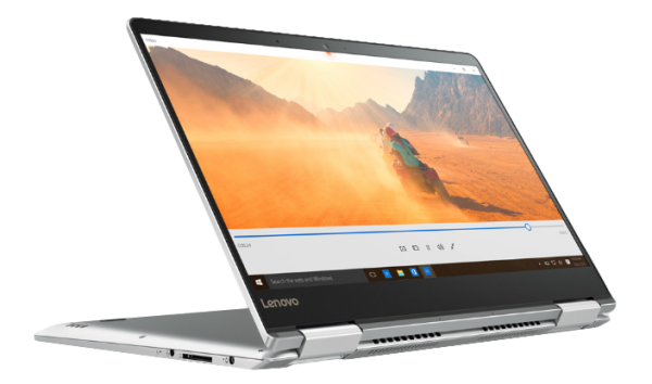 Lenovo Yoga 710 Intel® Core™ i7 i7-6500U Hybrid (2-in-1) 35.6 cm (14") Touchscreen Full HD 8 GB DDR4-SDRAM 256 GB SSD Wi-Fi 5 (802.11ac) Windows 10 Home Silver
