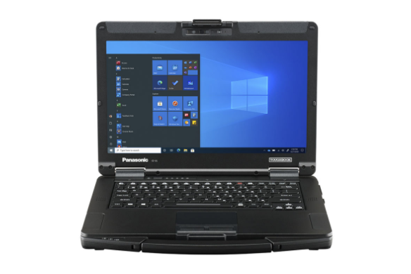 Toughbook 55 MK2, 14.0" IPS HD (1366 x 768), Intel Core i5-1145G7, Intel Iris Xe Graphics, 8GB DDR4, 256GB OPAL NVMe SSD, Intel Wi-Fi 6 AX201, Bluetooth v5.1, Windows 10