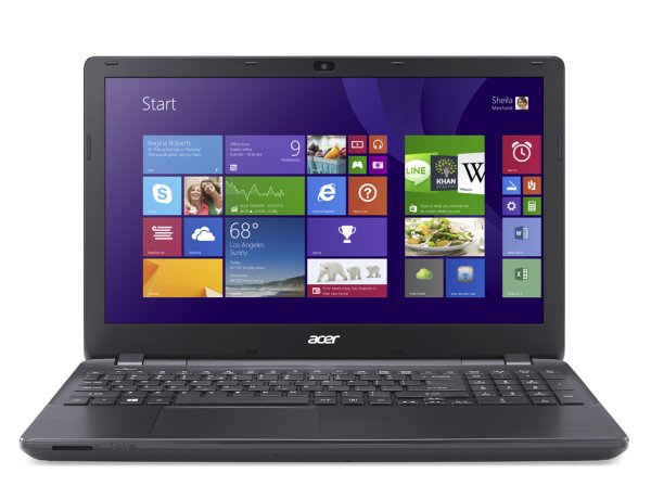 Acer Aspire E E5-571P-65UH Intel® Core™ i3 i3-4030U Laptop 39.6 cm (15.6") Touchscreen HD 4 GB DDR3L-SDRAM 1 TB HDD Wi-Fi 4 (802.11n) Windows 8.1 Black