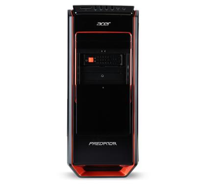 Acer Predator G3-605 Intel® Core™ i5 i5-4590 8 GB DDR3-SDRAM 1 TB HDD NVIDIA® GeForce® GTX 760 Windows 8.1 PC Orange, Black