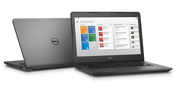 DELL Latitude 3450 Intel® Celeron® 3205U Laptop 35.6 cm (14") 4 GB DDR3L-SDRAM 500 GB HDD Windows 7 Professional Black