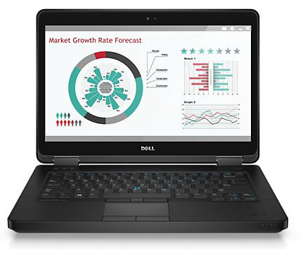 DELL Latitude E5440 Intel® Core™ i3 i3-4010U Laptop 35.6 cm (14") 4 GB DDR3-SDRAM 500 GB Hybrid-HDD Windows 7 Professional Grey